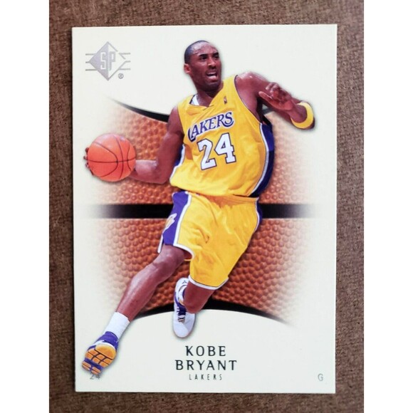 2007-2008 UD SP Authentic KOBE BRYANT NBA Basketball Card #61 Los Angeles Lakers - Picture 3 of 13